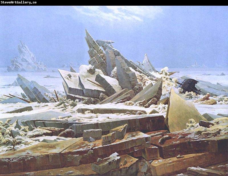 Caspar David Friedrich The Sea of Ice